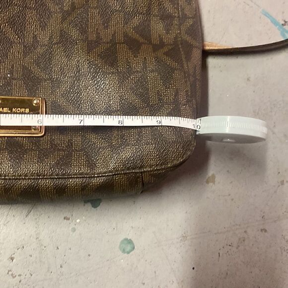 Espresso and Brown Jet Set Messenger Cross Body Bag - Picture 7 of 8